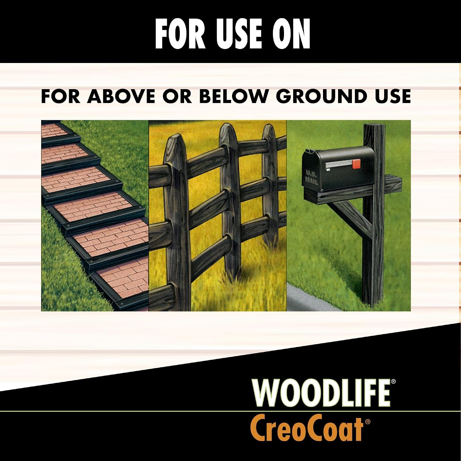 Rust-Oleum WOODLIFE 902 Wolman Classic Clear Wood Preservative-Above Ground, Quart, 0.95 Liters | Protects Against Rot & Decay, Above Ground Wood Protection, Clear Preservative Formula, Quart