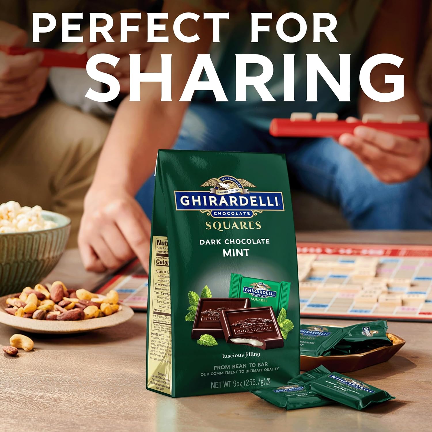 GHIRARDELLI PREMIUM DARK Chocolate Bar, 86% Cacao, 3.17oz Bar, 12 Pack