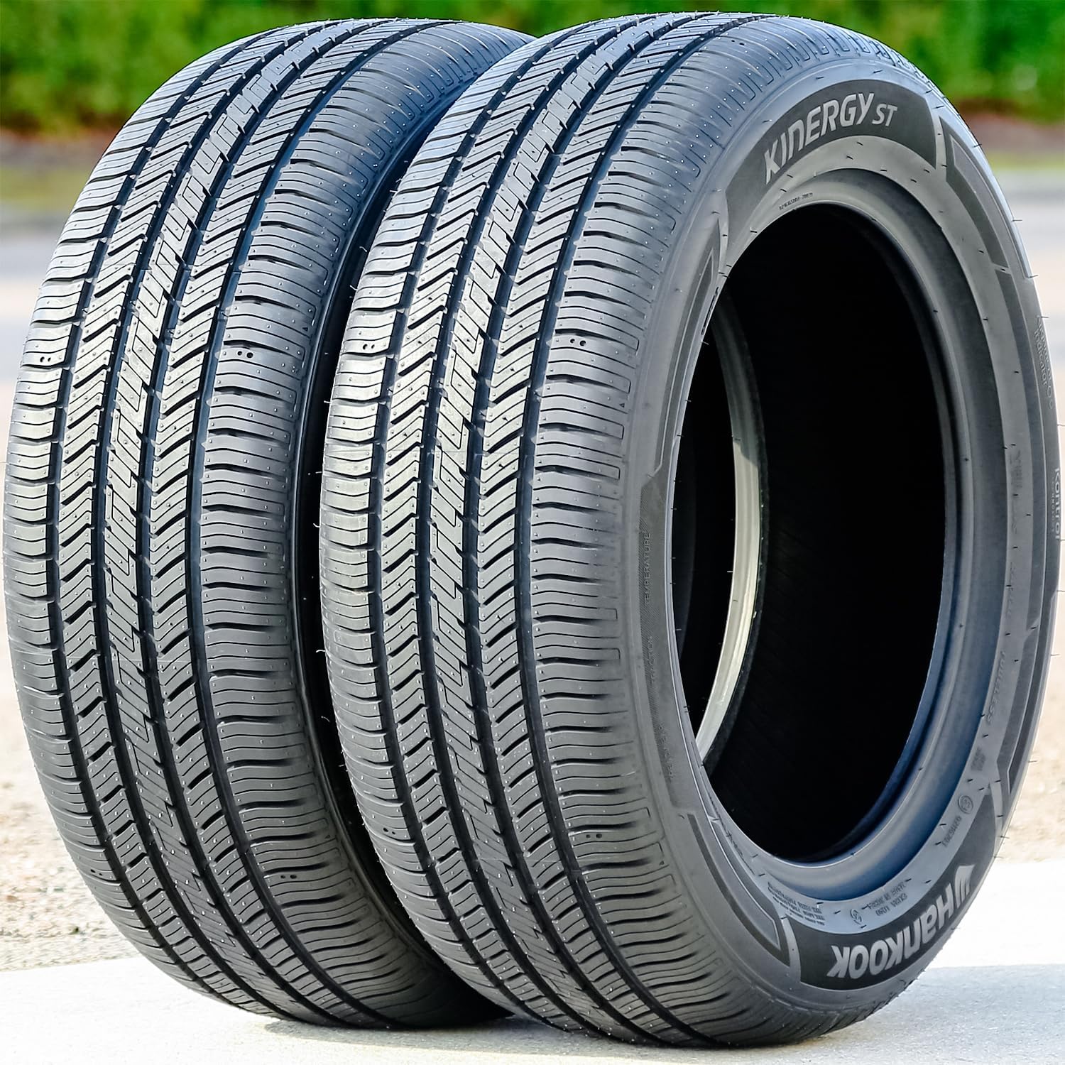 Hankook Kinergy ST (H735) 215/70R15 98T | Passenger Touring All Season Traction 98T Rated Standard Load Radial Construction Black Sidewall Tire