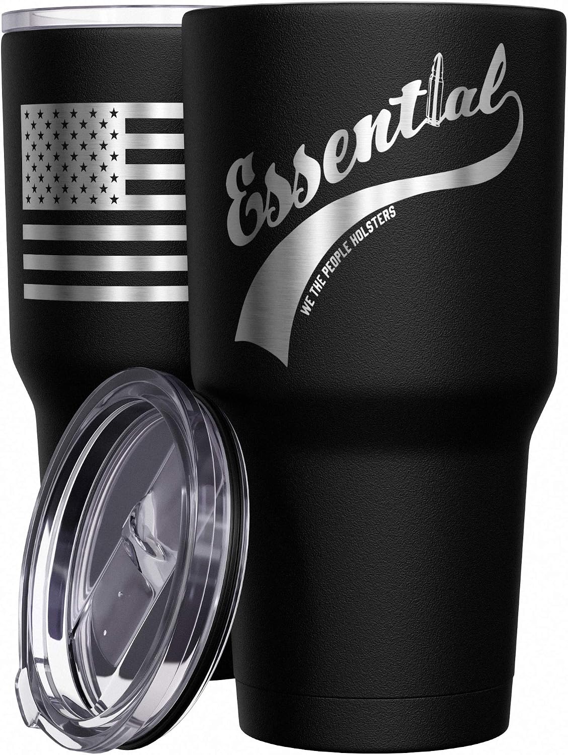 We The People Holsters - 1776 Betsy Ross Flag - Betsy Ross Mug - American Flag Coffee Travel Mug - American Flag Tumbler - Double Insulated Tumbler - 30 oz