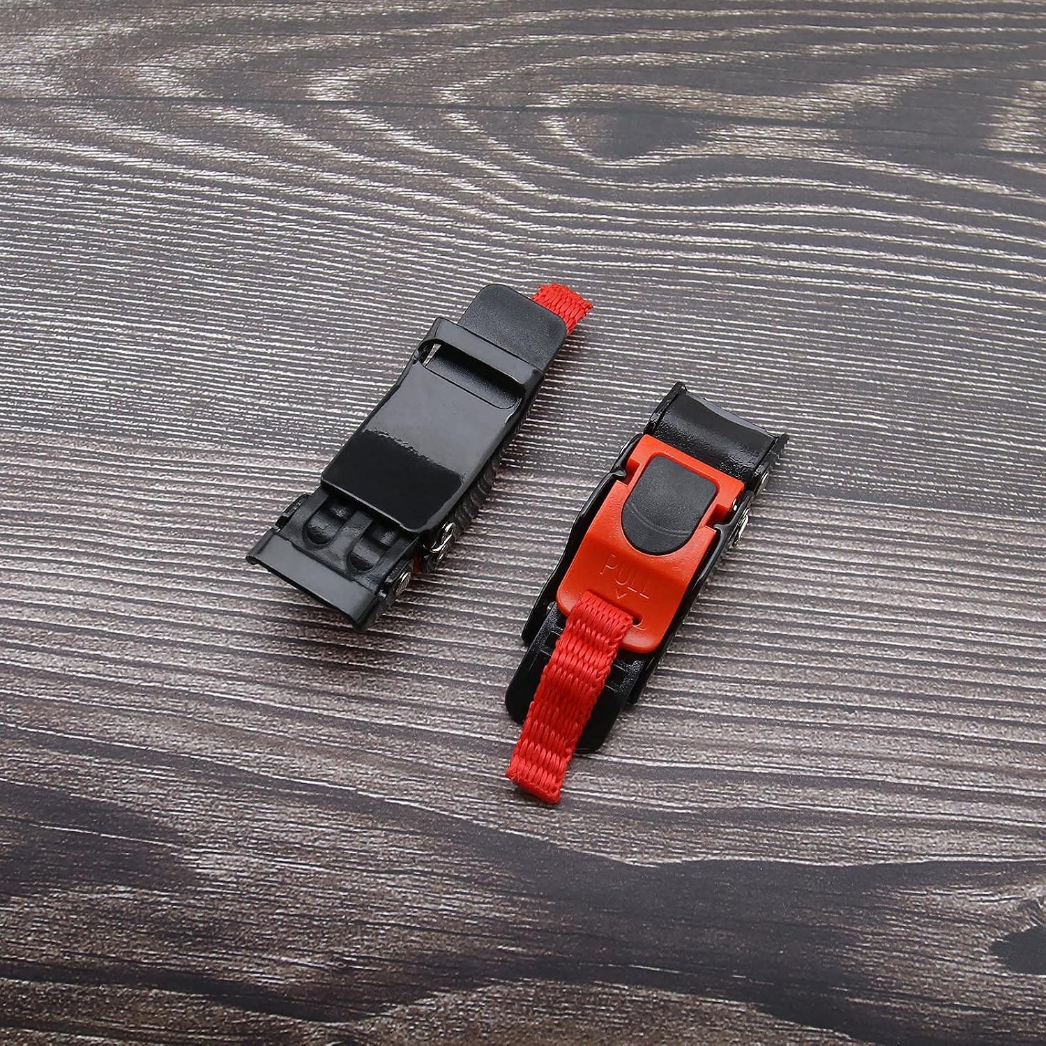 3x Motorcycle Helmet Quick Release Speed Clip Chin Strap Pull Buckle Plastic Applicable bandwidth 20mm