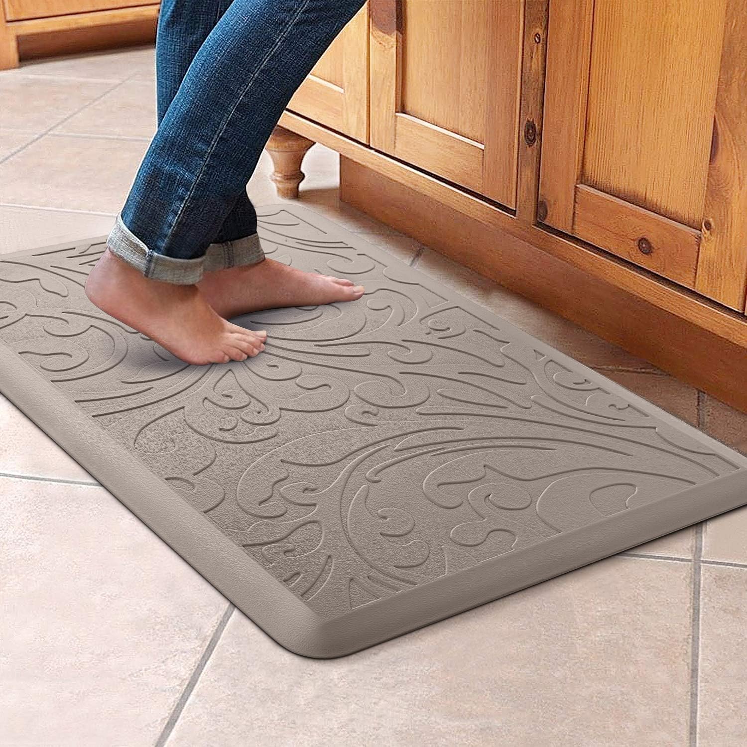Kitchen Mat Cushioned Anti-Fatigue Comfort Standing Mat Rug for Home,Office