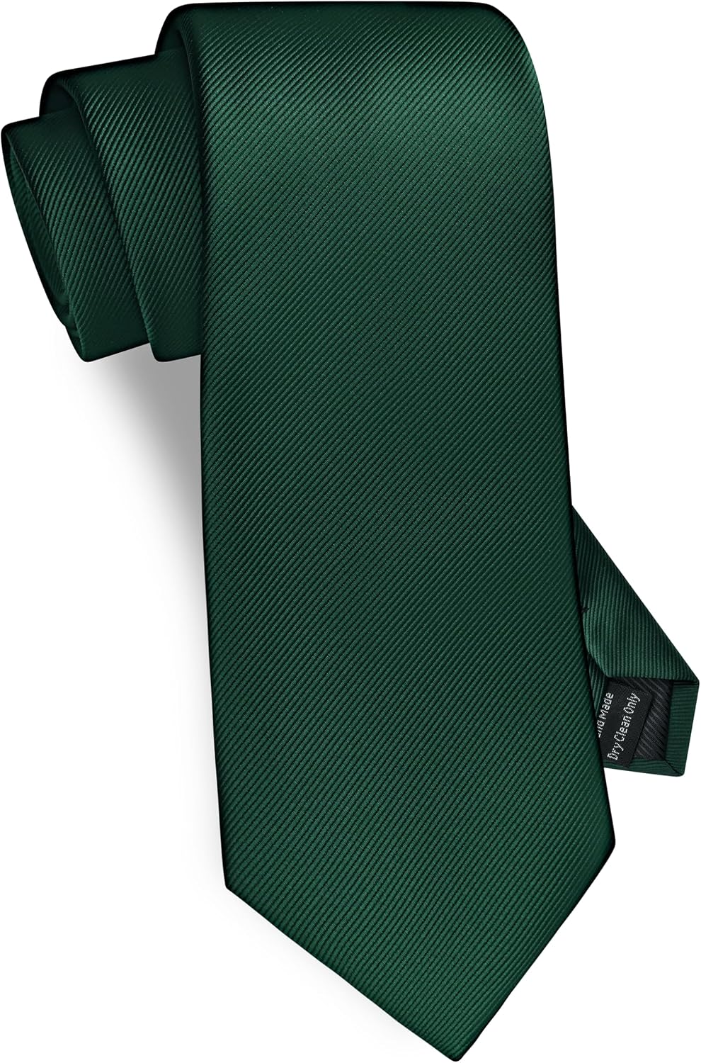 GUSLESON Classic New 3.15"（8cm） Men's Solid Color Necktie Wedding Business Tie + Gift Box