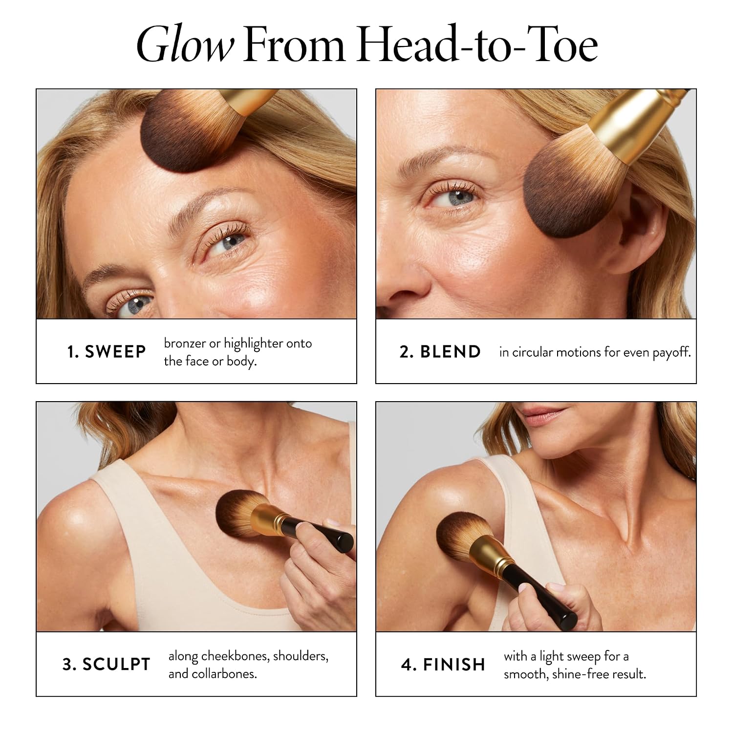 LAURA GELLER NEW YORK Makeup Brushes - Retractable Angled Kabuki Brush