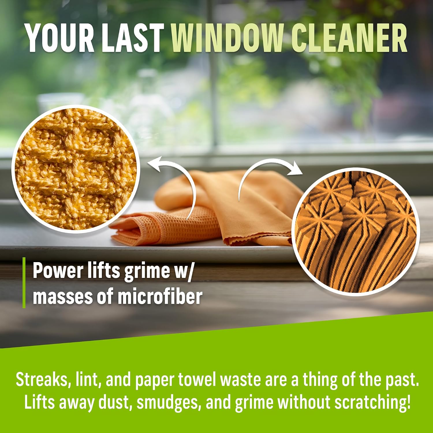 E-Cloth Window and Glass Cleaner Kit, Just Add Water - 1 Kit