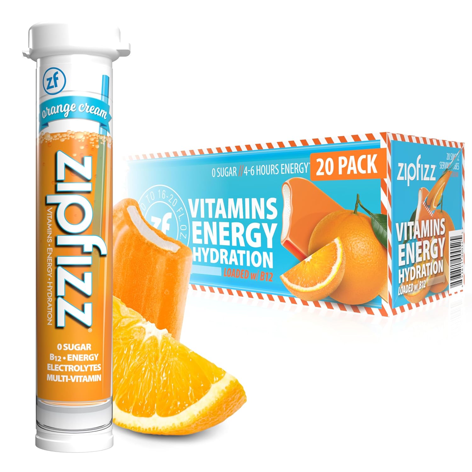 Zipfizz Energy Drink Powder, 20 Pack B12 Electrolyte - Pink Lemonade | Hydration tubes with vitamin drink benefits, 100mg caffeine, B12, electrolytes, & no artificial sugar for active lifestyle