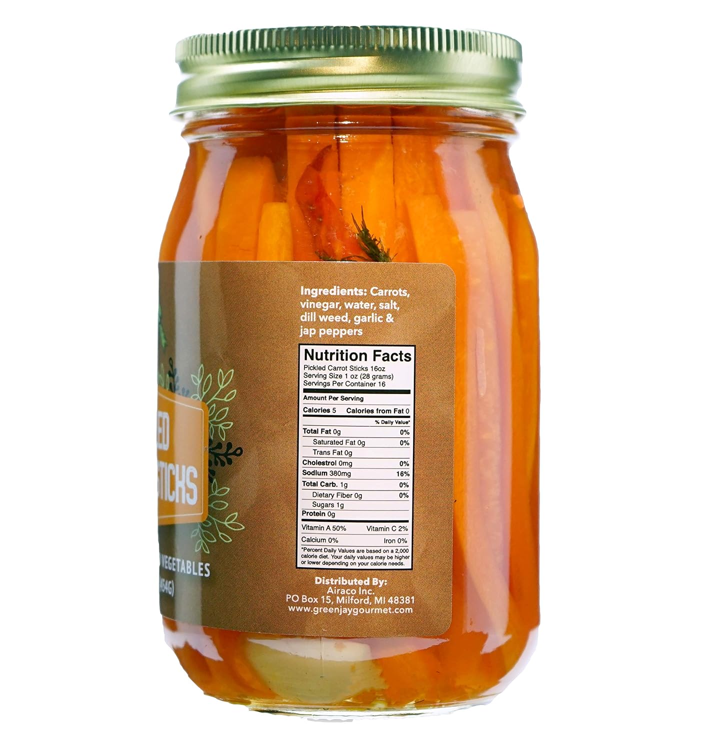 Green Jay Gourmet Marinated Mushrooms in a Jar - Fresh Hand Jarred Vegetables for Cooking & Pantry – Home Grown Pre-Prepared Pickled Marinated