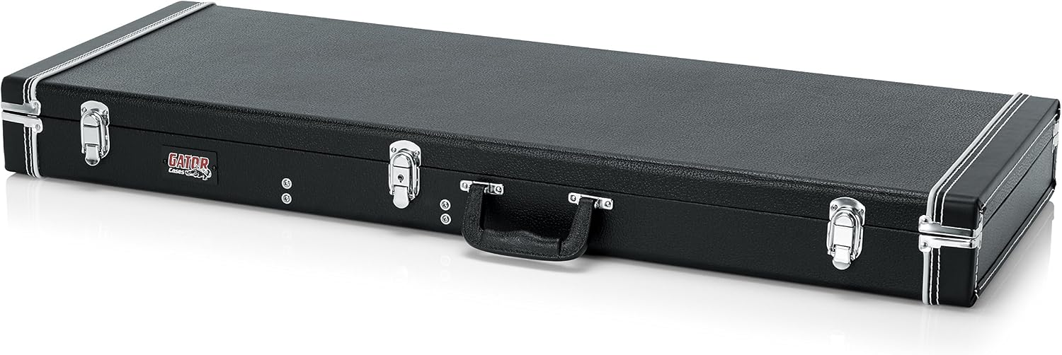 Gator Cases Deluxe Wood Case for SG Electric Guitars; Brown Exterior (GW-SG-BROWN)