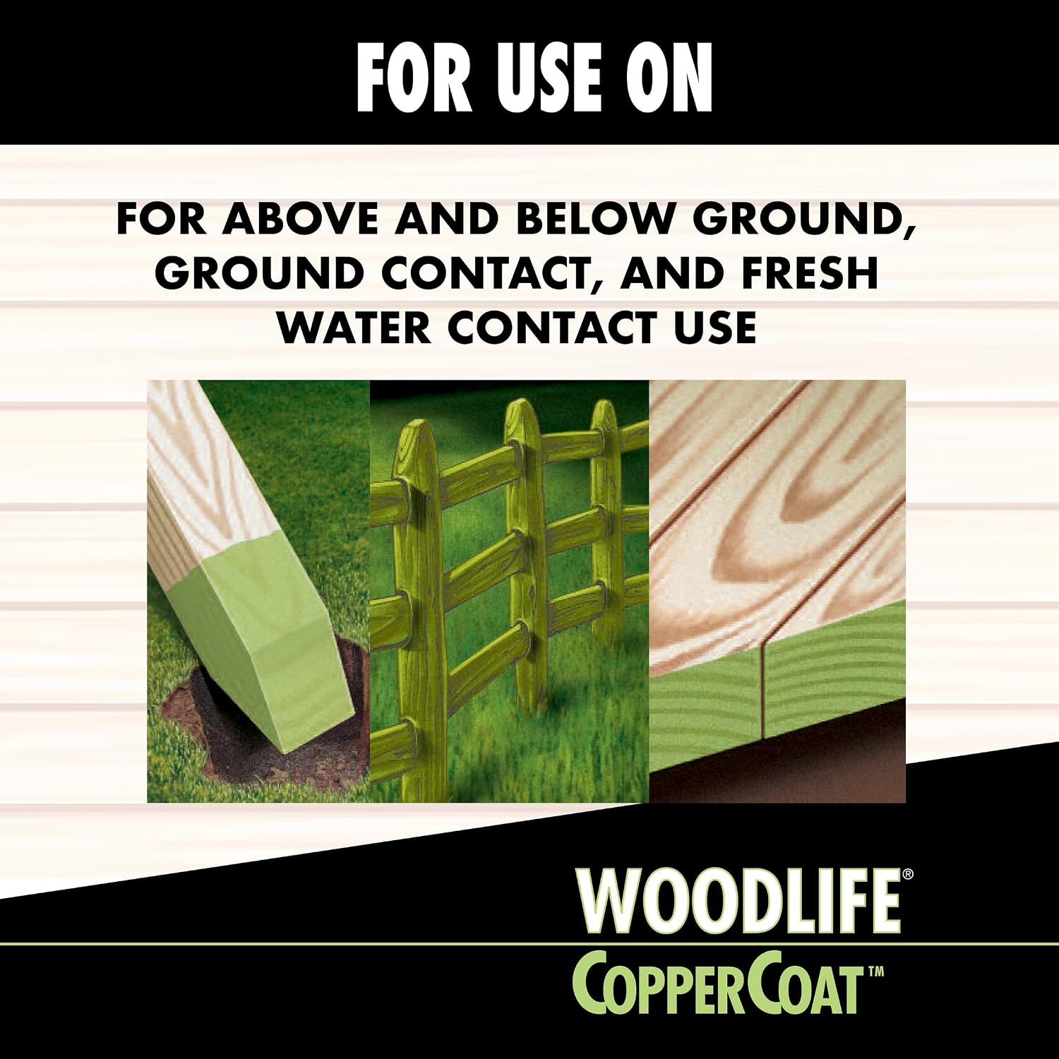 Rust-Oleum WOODLIFE 902 Wolman Classic Clear Wood Preservative-Above Ground, Quart, 0.95 Liters | Protects Against Rot & Decay, Above Ground Wood Protection, Clear Preservative Formula, Quart