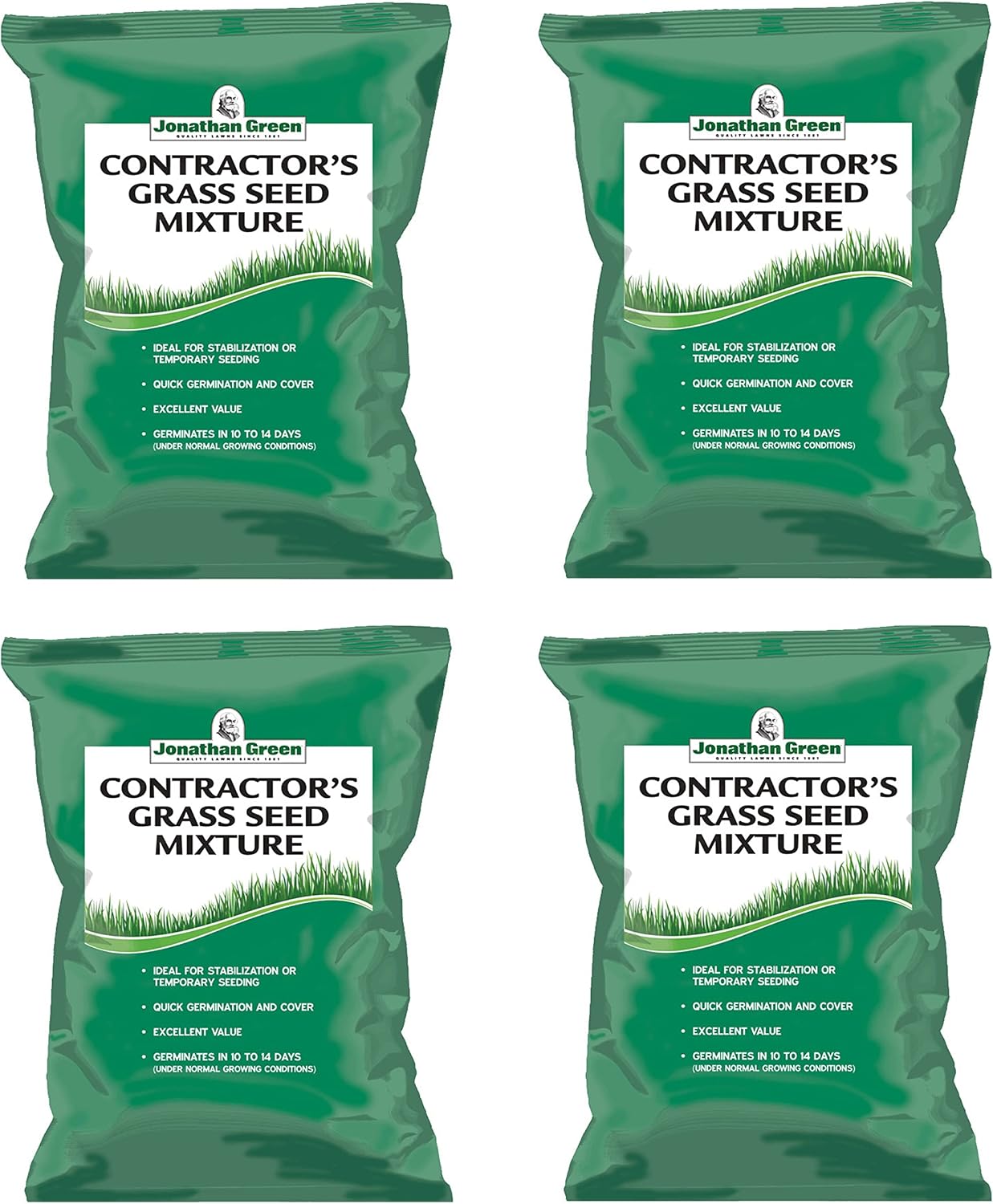 Jonathan Green (11460) Contractor's Grass Seed - Cool Season Lawn Seed (50 lb)