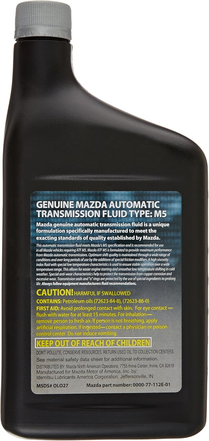 Genuine Mazda 0000-77-112E-01 Transmission Fluid