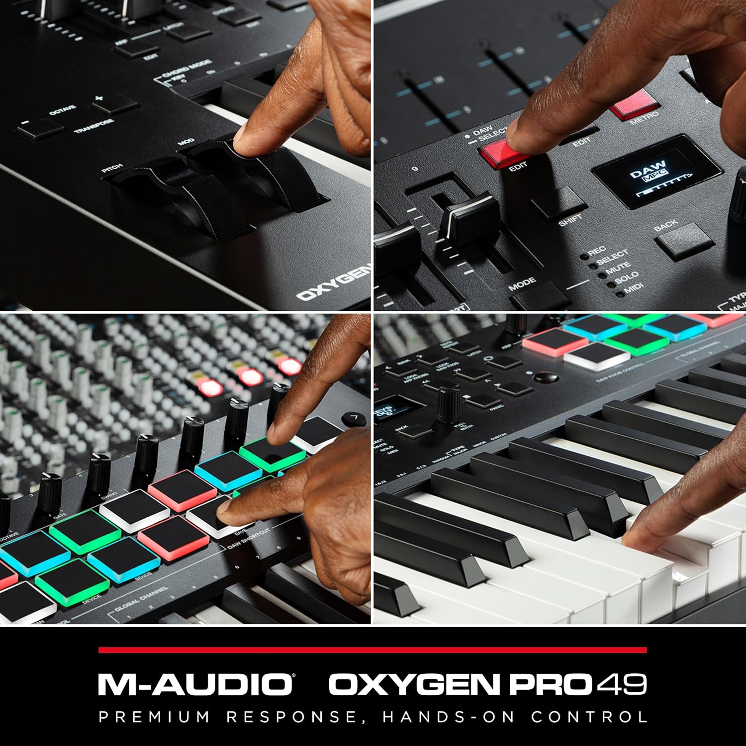 M-AUDIO Oxygen Pro 61 USB MIDI Keyboard Controller