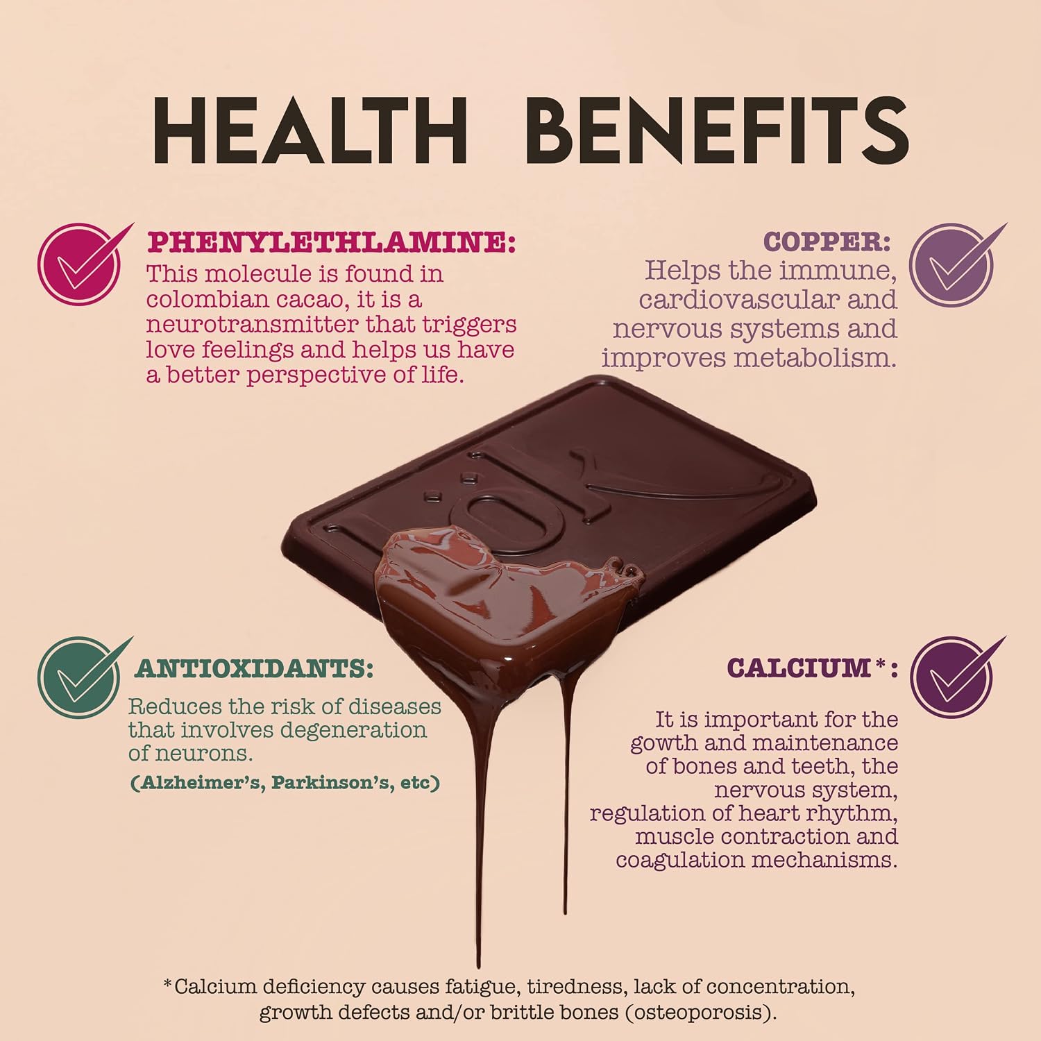 Lök Foods Dark Chocolate Bar 100% Cacao | Fair Trade, Kosher, Gluten Free, Vegan, Bean-to-Bar, Sugar-Free, No Sugar Alcohol, No Artificial Sweetener