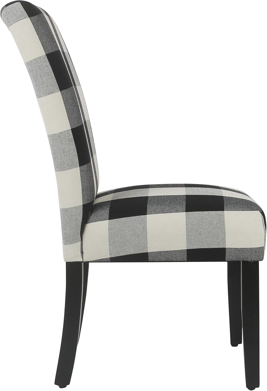 Homepop Home Decor | Classic Upholstered Parsons Dining Chairs | Set of 2 Accent Dining Chairs with Nailhead Trim, Natural Linen