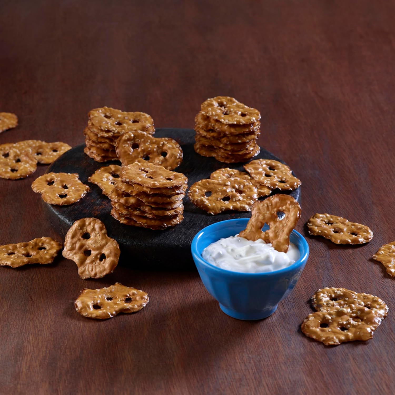 Snack Factory Original Pretzel Crisps, Non-GMO, 14 oz Party Size Bag