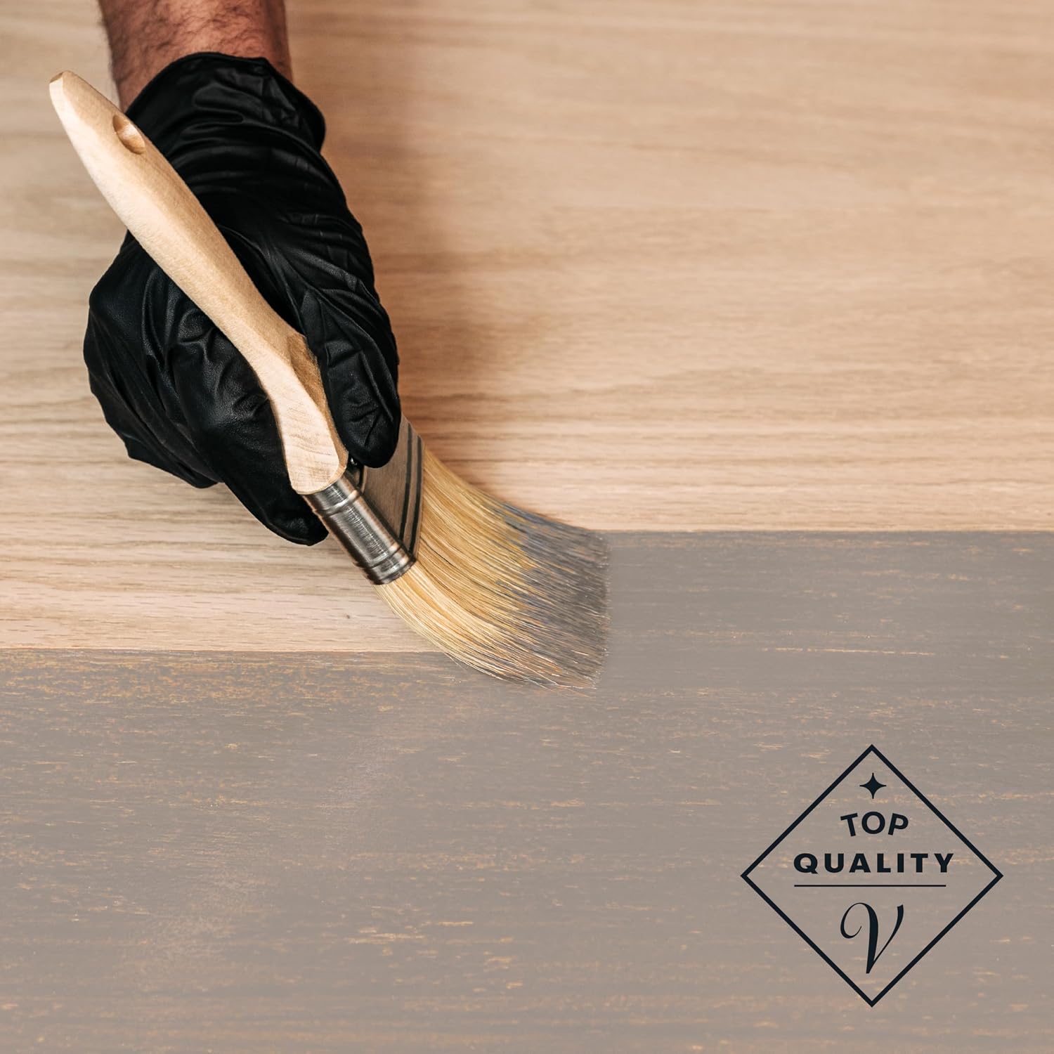 Varathane Premium Fast Dry Weathered Gray Wood Stain | Oil-Based, 1 Coat Color, 1 Hour Dry Time, Interior Wood Stain, Furniture, Cabinets, Doors, Covers Up to 275 Sq Ft, Quart