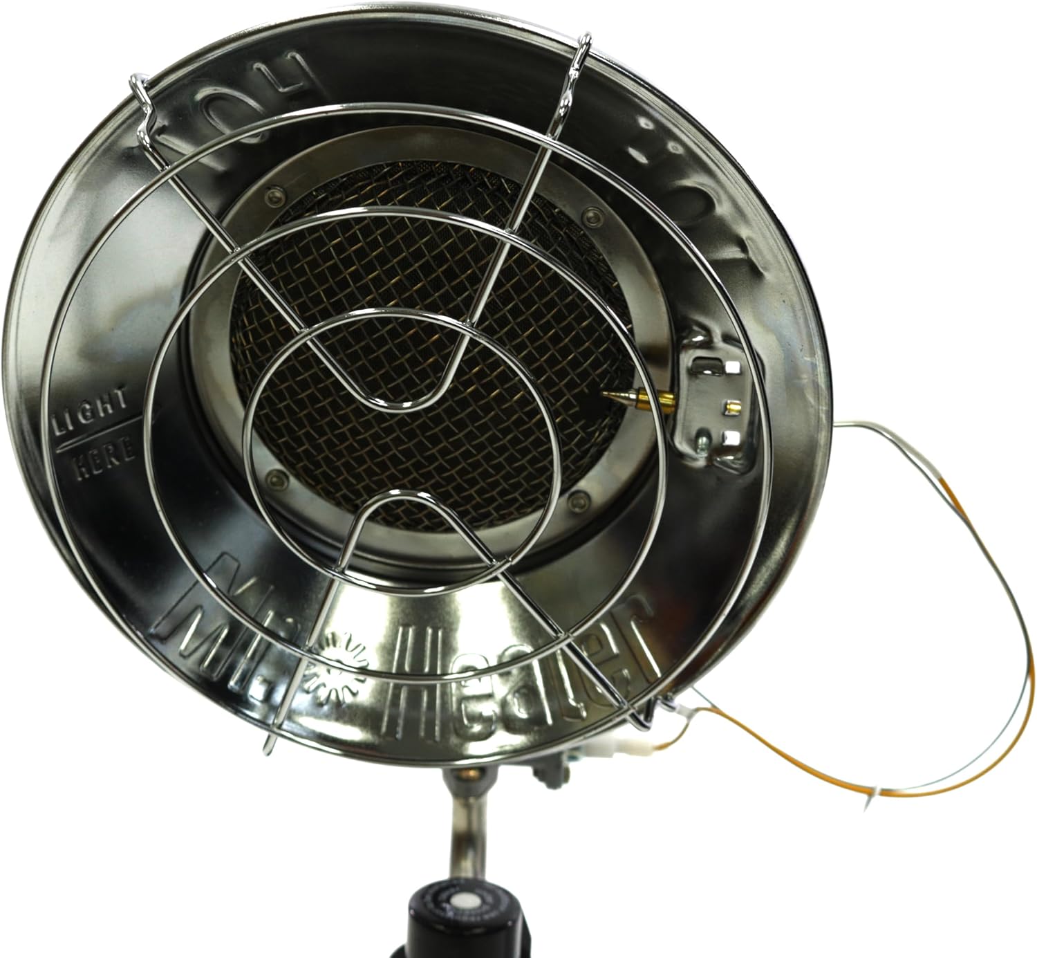 Mr. Heater MH15 Single Tank Top Outdoor Propane Heater, Silver