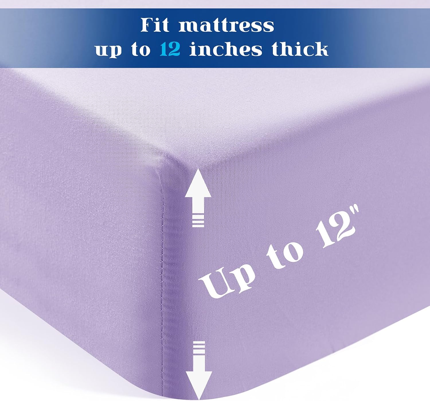 P Pothuiny 6 Piece Hospital Bed Sheet Set, White Brushed Microfiber | Soft Bed Sheets for Home/ Nursing/ Hospital Care Bed , 2 Deep Pocket Fitted Sheet 36"x80"+12", 2 Flat Sheet, 2 Pillowcases