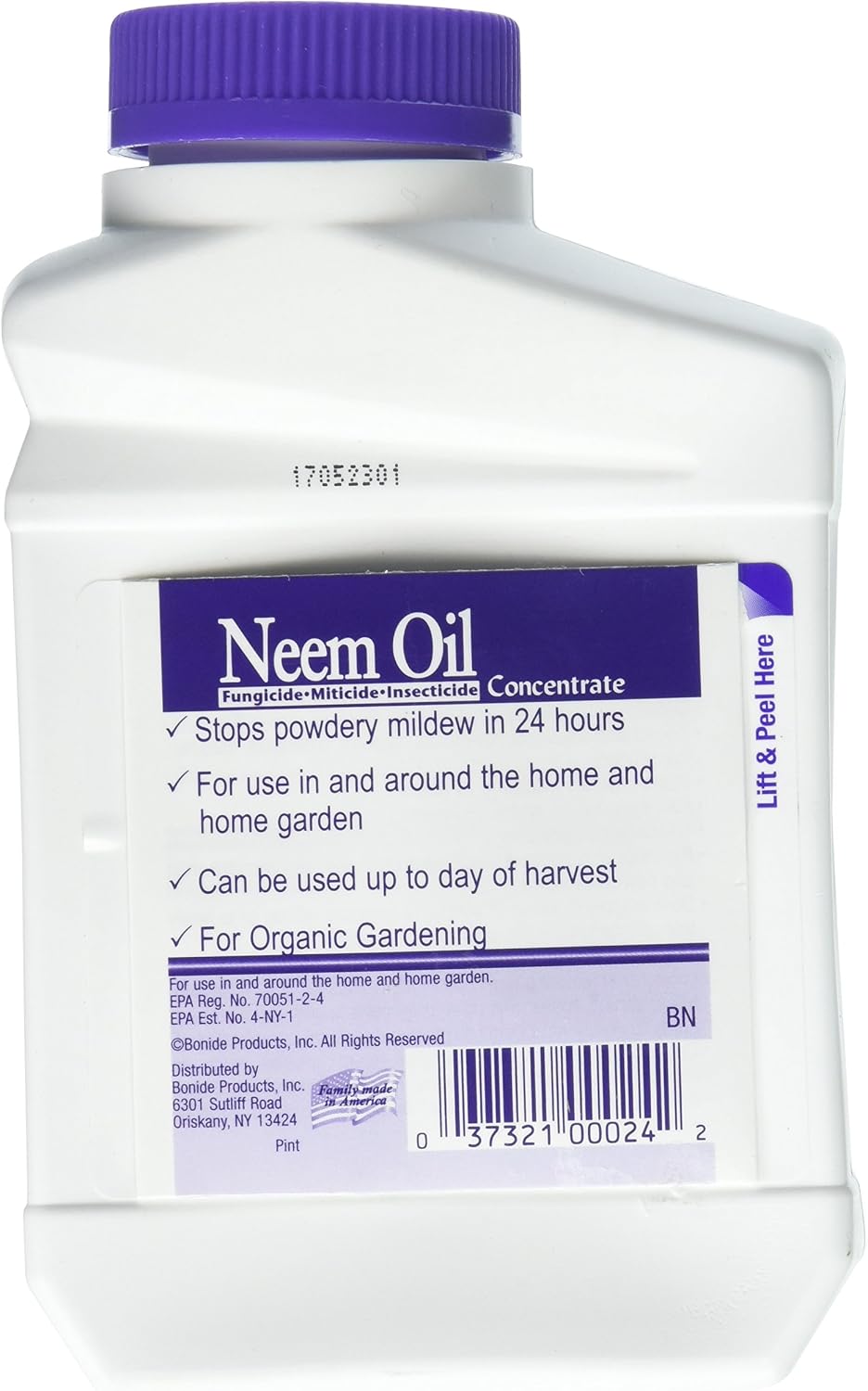 Bonide Neem Oil Fungicide Miticide Insecticide Concentrate 16 fl. oz.