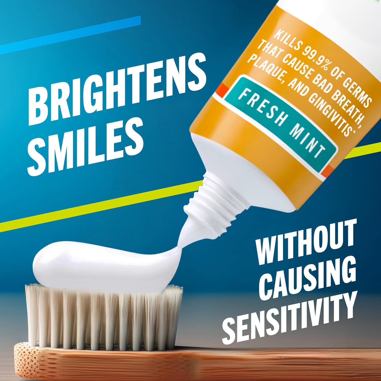 TheraBreath Healthy Gums Oral Rinse, Antigingivitis, Clean Mint Flavor, Dentist Formulated to Help Prevent Gingivitis and Support Gum Health, Alcohol Free, 16 Fl Oz (Pack of 2)