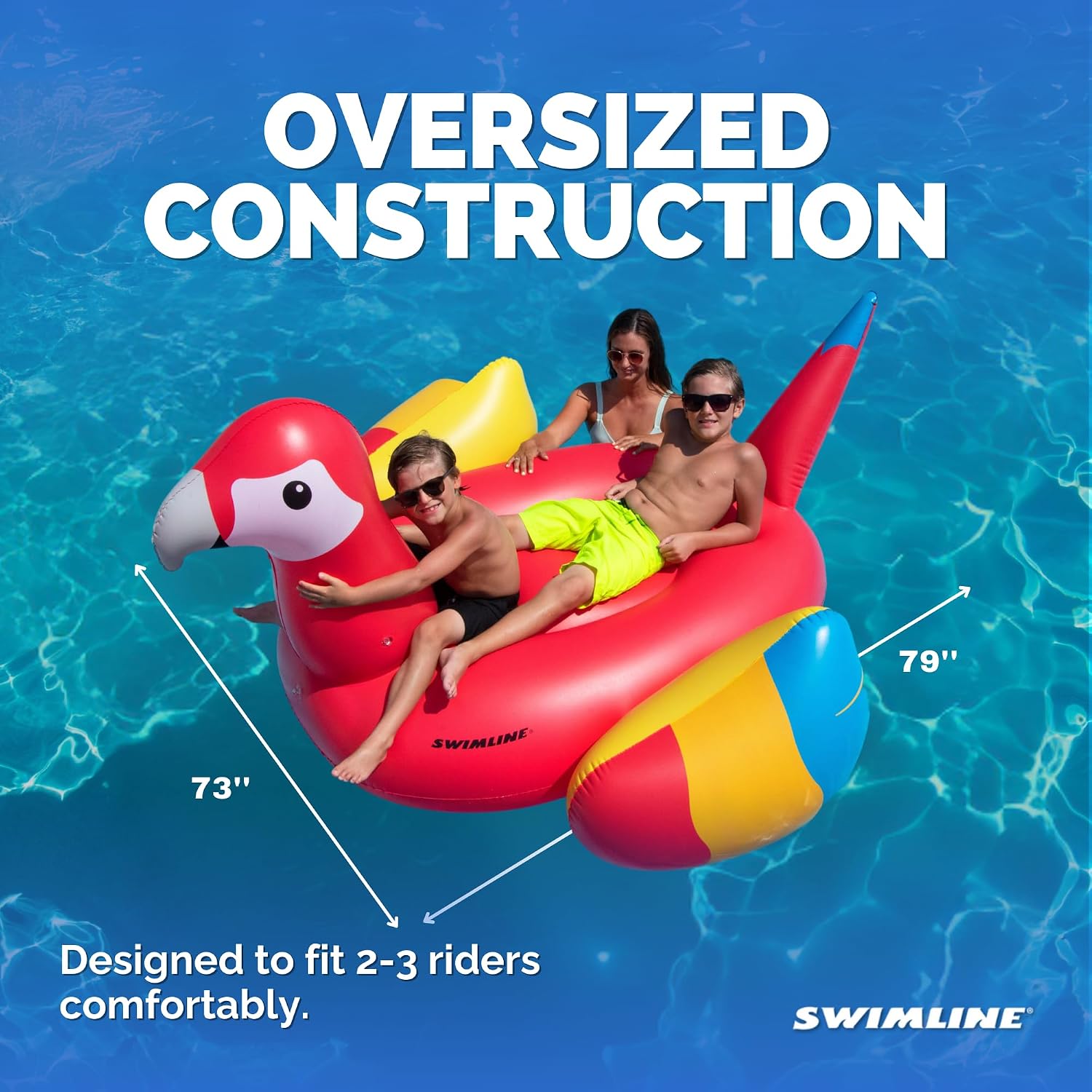 SWIMLINE Original Giant Inflatable Pool Float Floatie Ride-On