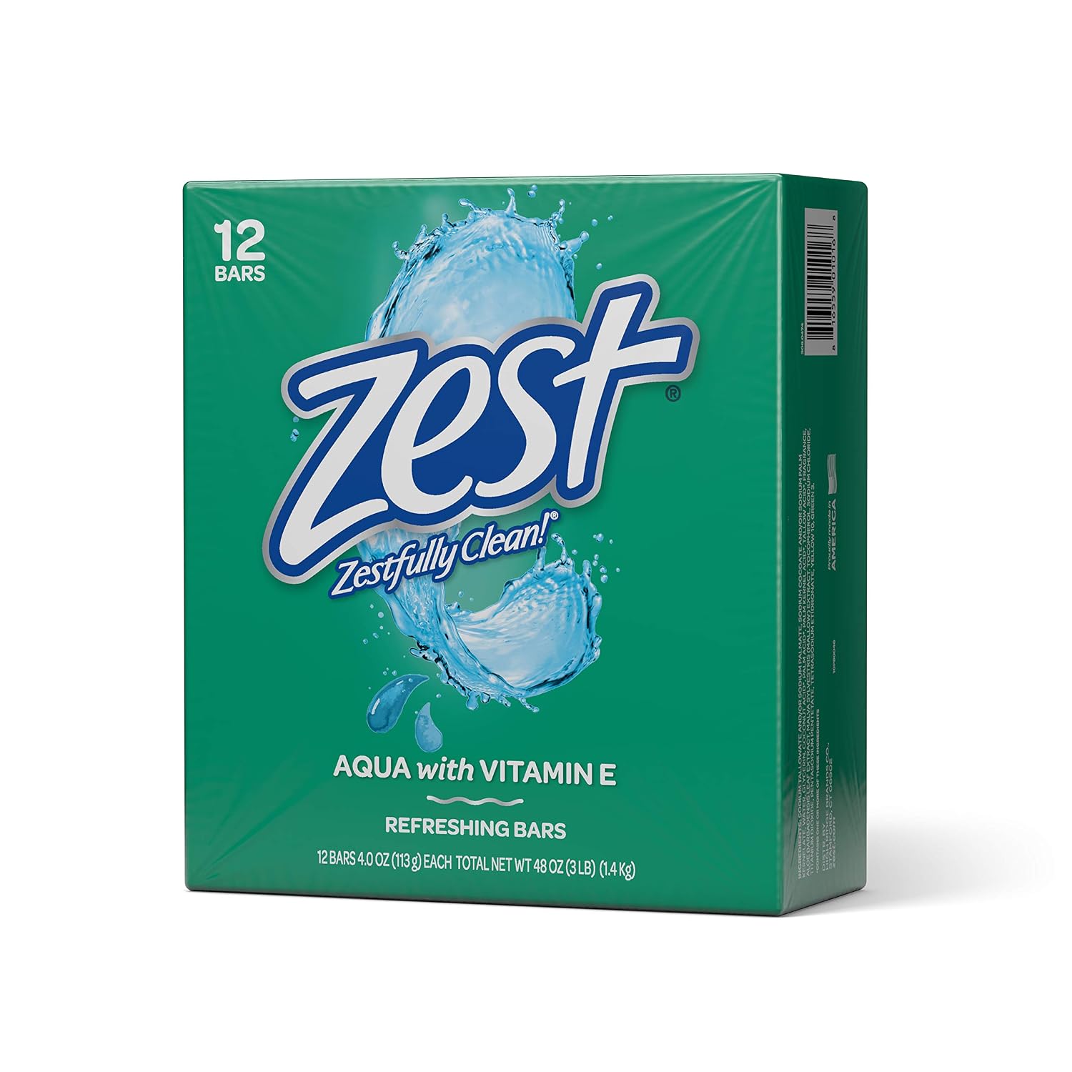 Zest Bar Soap - 8 Bars - Enriched With Cocoa Butter And Shea for Ultra Moisturizing Cleansing - Leaves Your Body Feeling Silky Smooth And Deeply Moisturized | Enriched With Cocoa Butter And Shea, Ultra Moisturizing Cleansing, Leaves Your Body Feeling Sil…