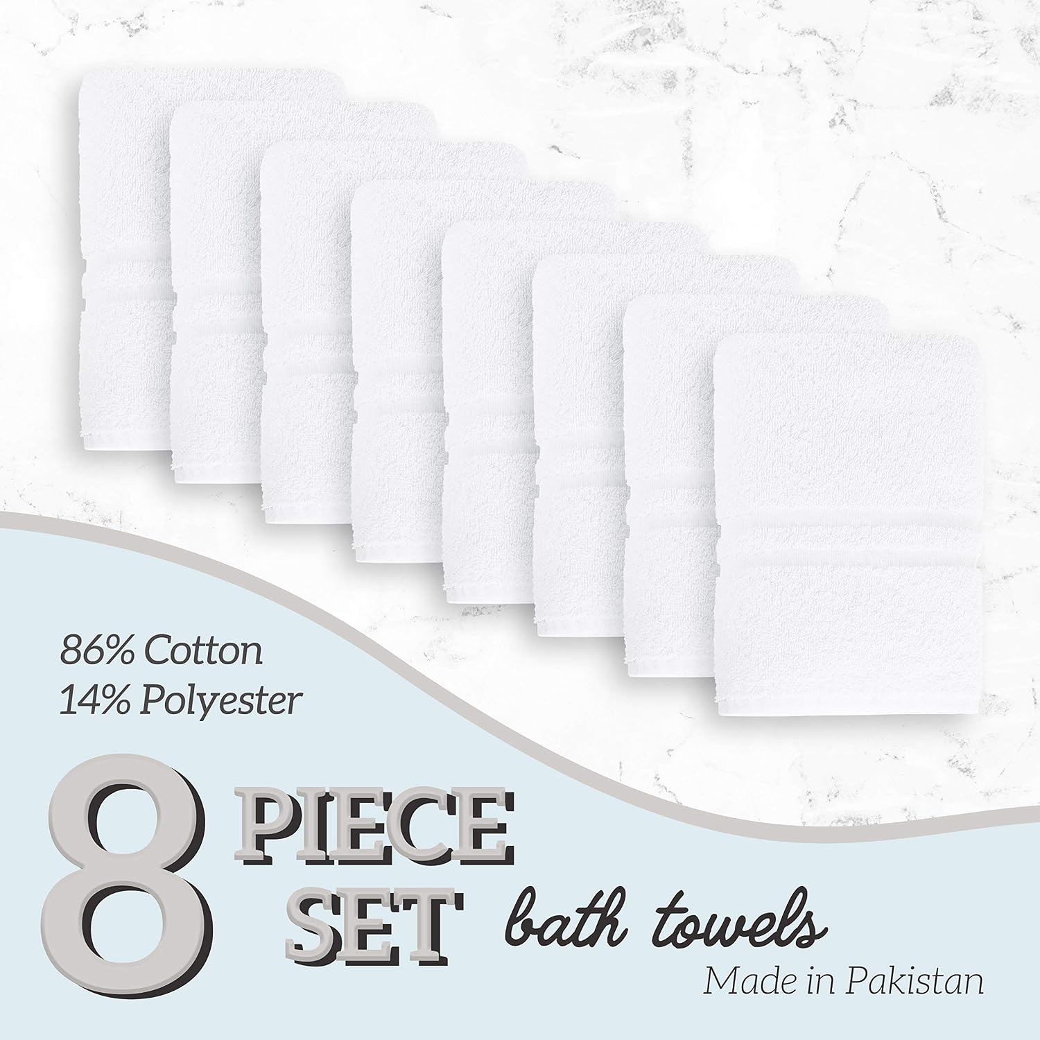 GREEN LIFESTYLE 24 Pack Black Pack Hand Towels 16 x 27 Premium Spa Quality, Super Soft and Absorbent for Gym, Pool, Spa, Salon and Home