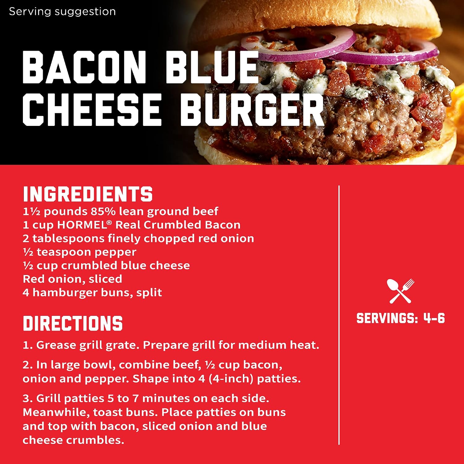 Hormel Real Crumbled Bacon, 20 Ounce