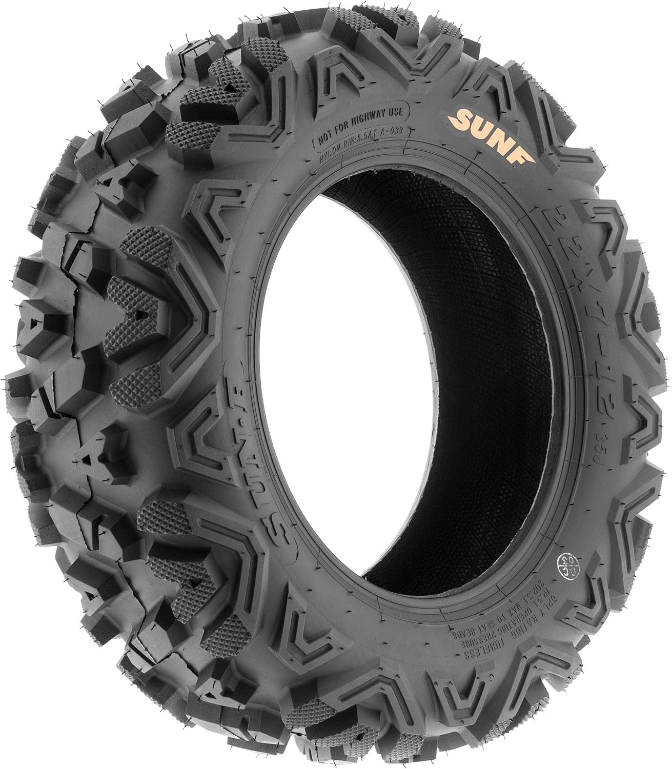 SunF 25x8-12 25x10-11 All Terrain Tires ATV UTV 6 PR POWER I A033 - BUNDLE