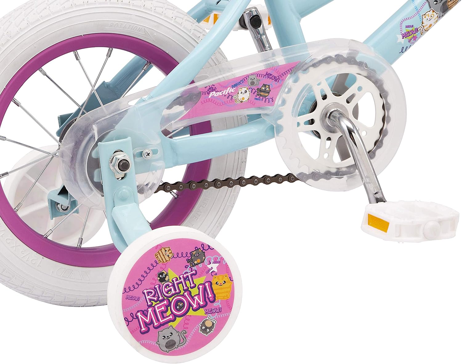 Pacific Character Kids Bike for Boys & Girls Ages 3-7 Year Old, 12 or 16-Inch Wheels Option, Steel Frame, Coaster Brakes