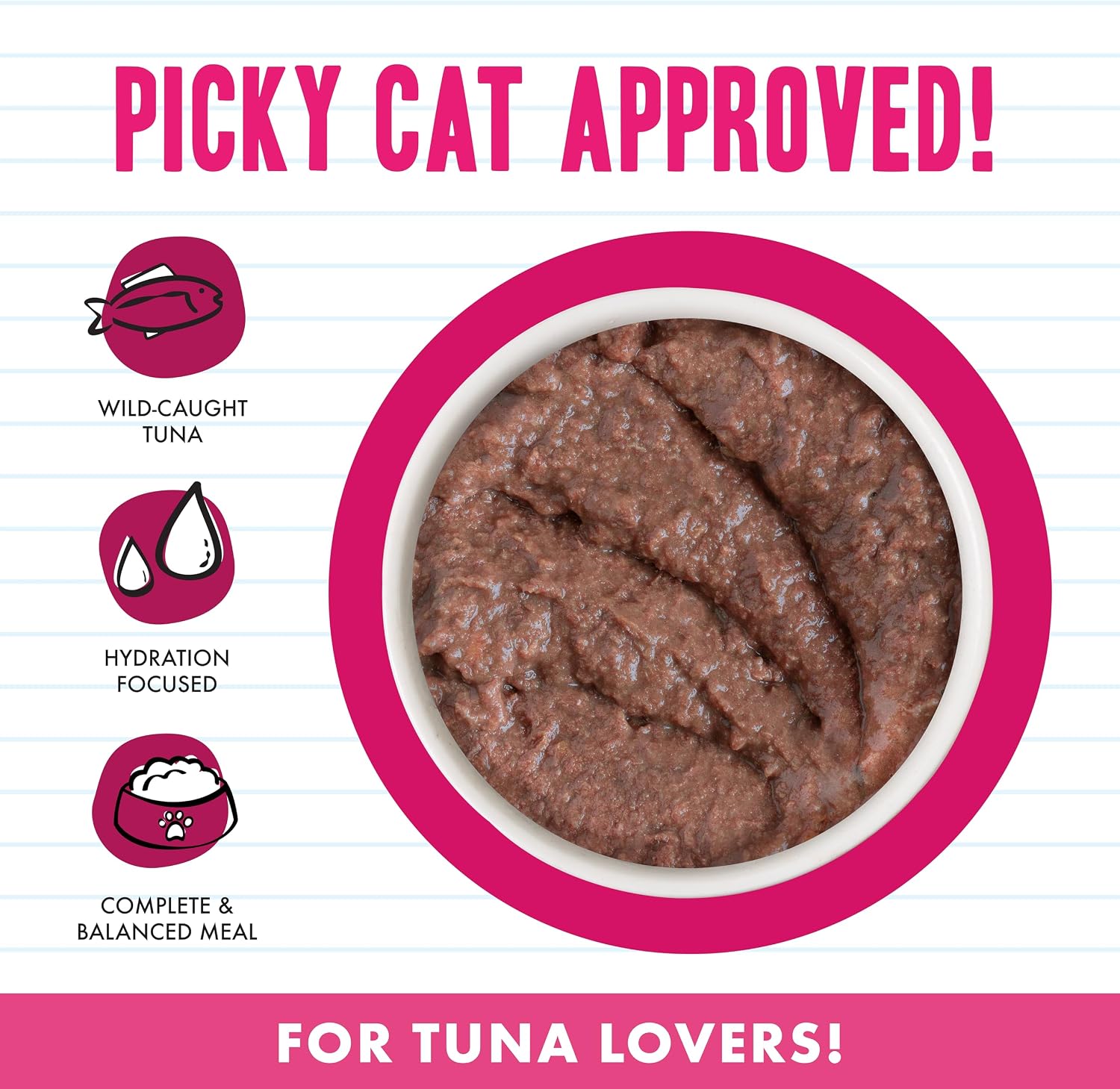 Weruva BFF Minced Natural Wet Cat Food, Batch O Besties Variety Pack, 5.5oz Can, Pack of 8