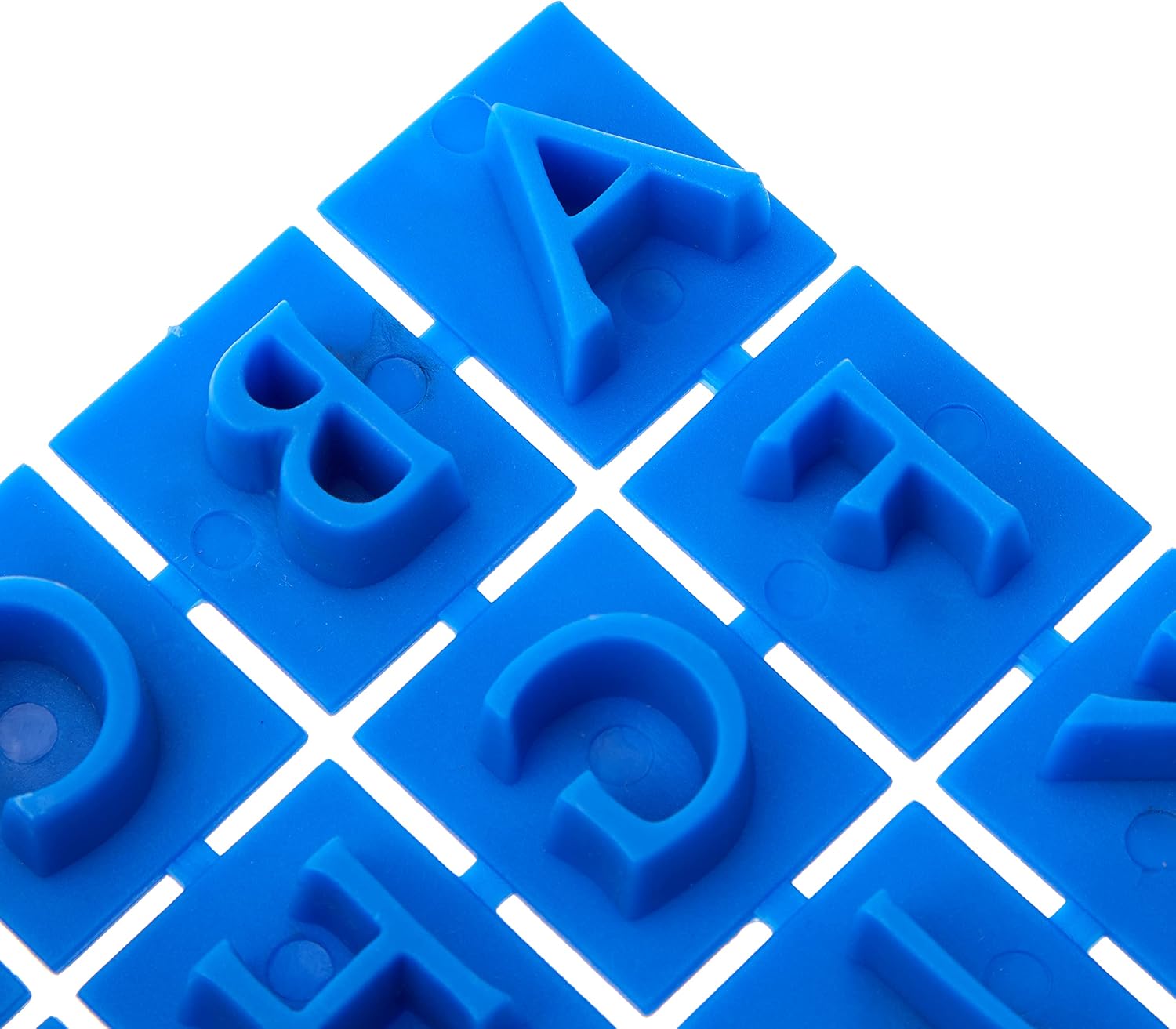Midwest Products Traditional Letters and Numbers Stepping Stone Stamps (905-20510)