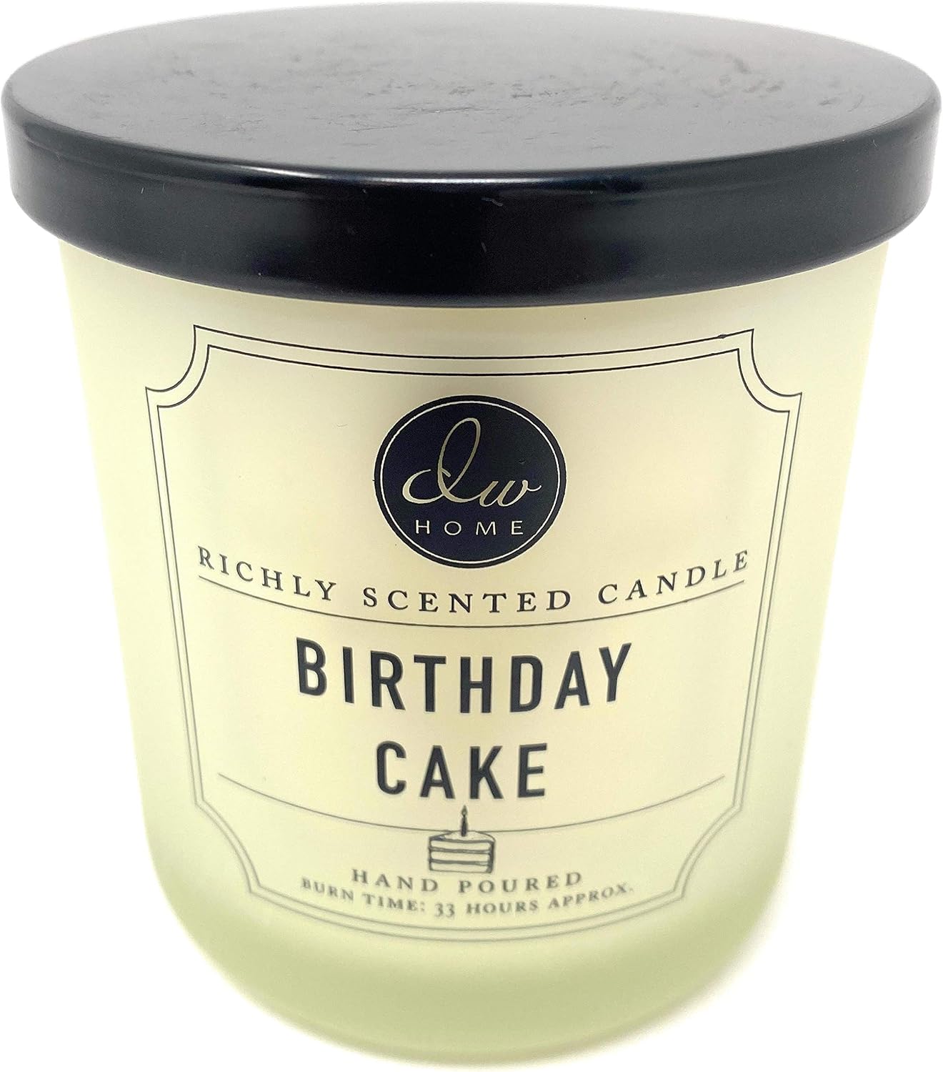 DW Home Medium Single Wick Candle, Birthday Cake
