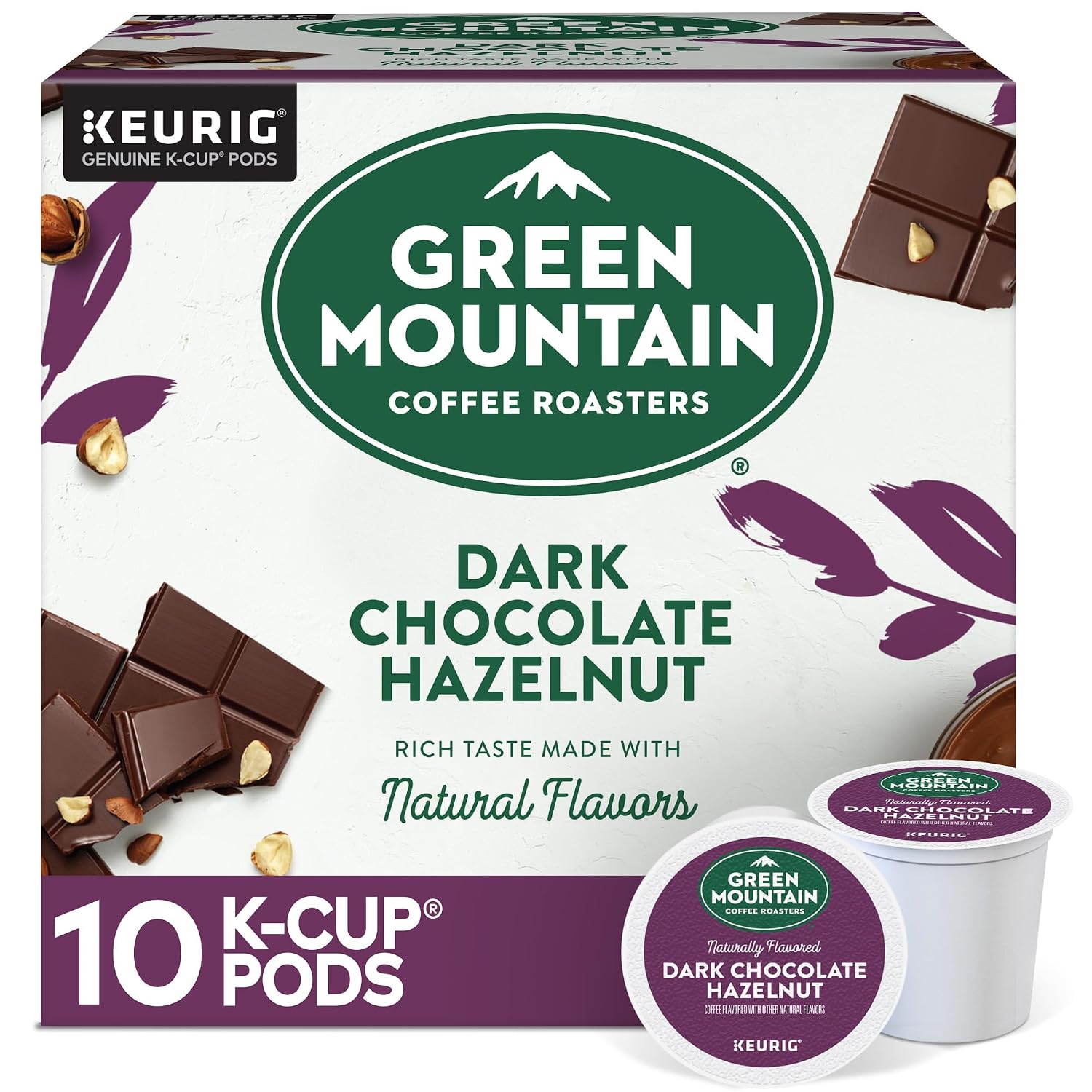 Green Mountain Coffee Roasters Island Coconut, Single-Serve Keurig K-Cup Pod, Flavored Light Roast Coffee, 24 Count (Pack of 1)