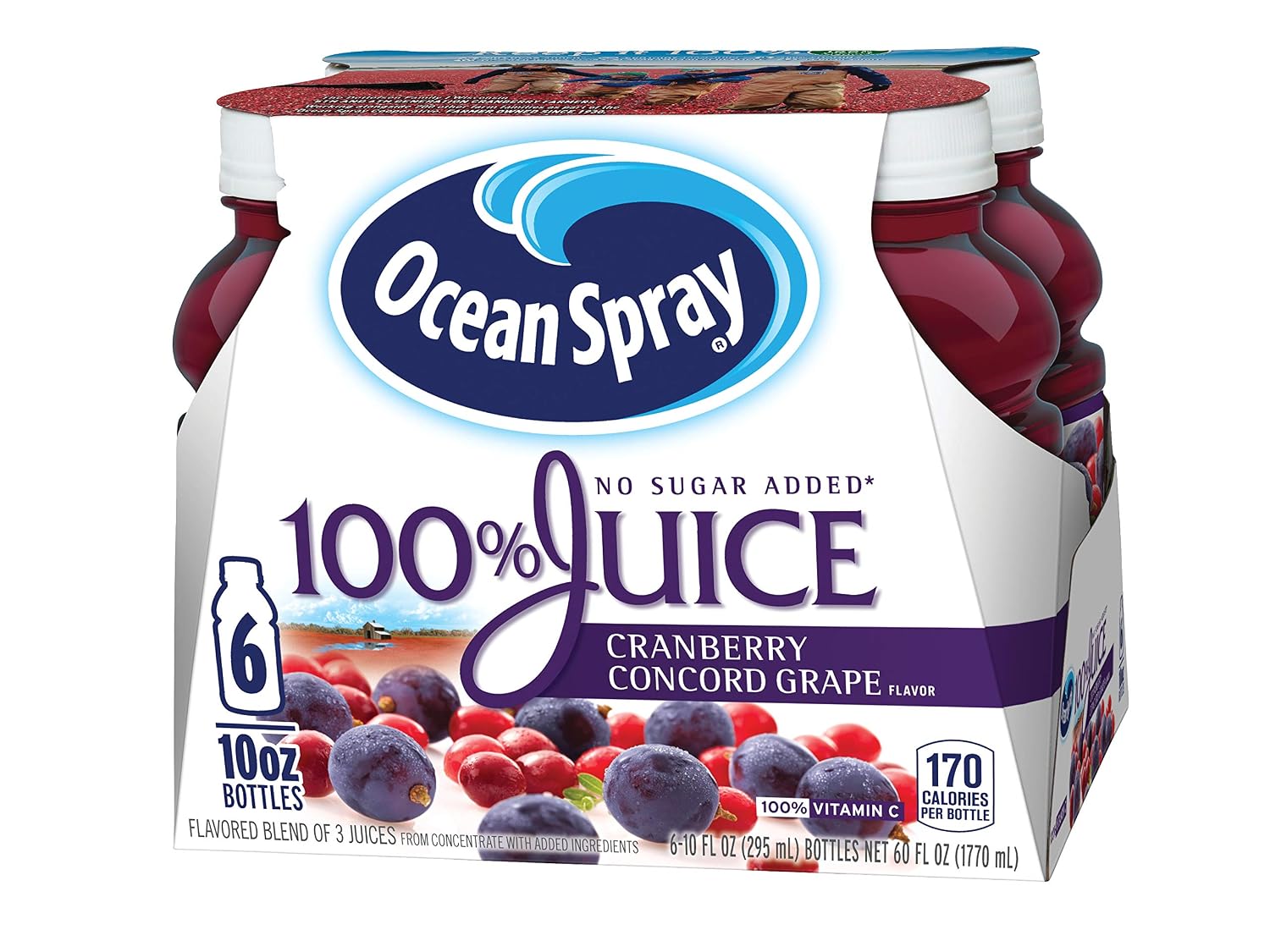 Ocean Spray® Cran-Raspberry® Cranberry Raspberry Juice Drink, 101.4 Fl Oz Bottle