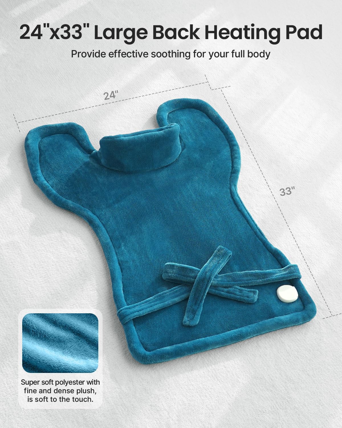 RENPHO Heating Pad for Back, Gift for Women & Men, FSA Eligible HSA