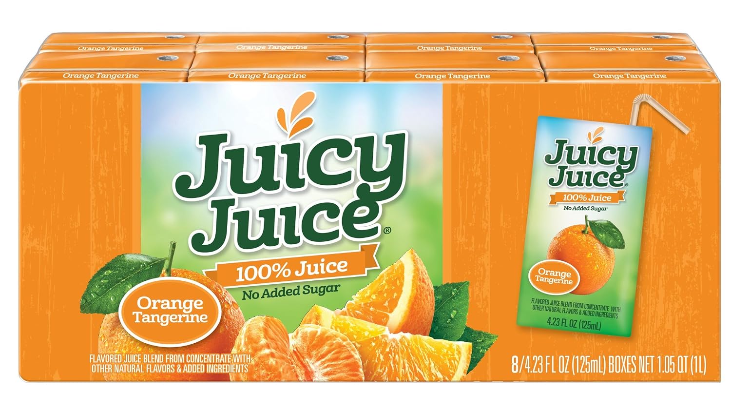 Juicy Juice Apple, 4.23 Ounce Boxes, 8 Count (Pack of 5)