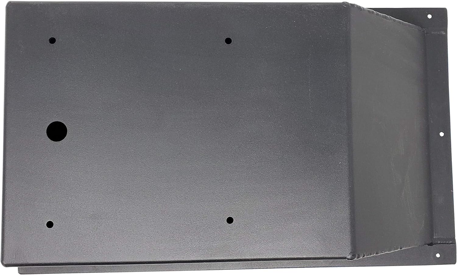 R&R Design Recessed Easy Boat Trolling Motor Pan, Powder Coated Aluminum Foot Pedal Control Tray