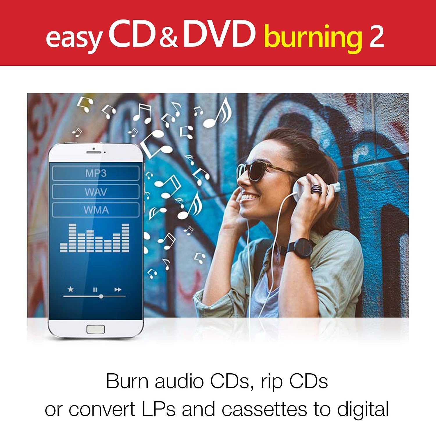 Corel Easy CD & DVD Burning 2 | Disc Burner & Video Capture [PC Download]