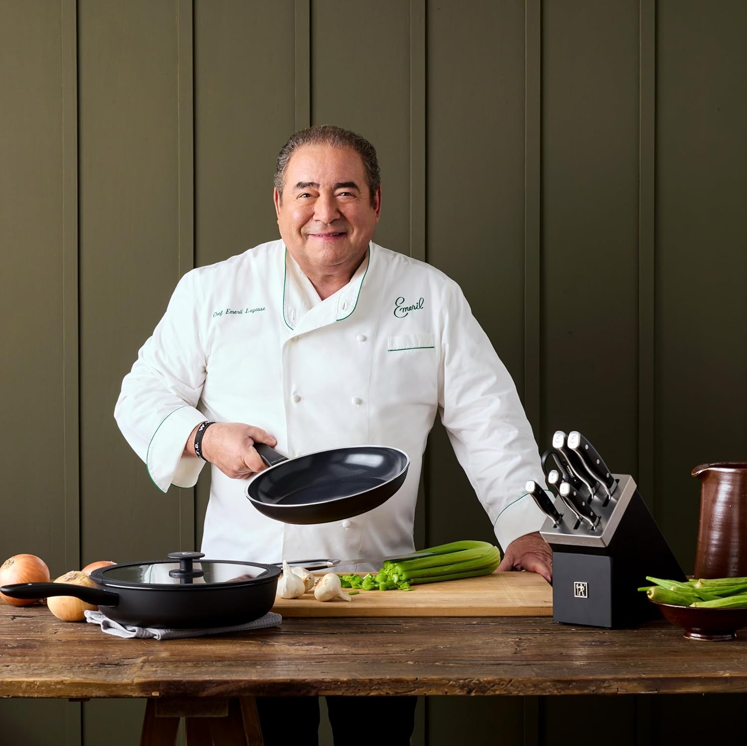 Henckels x Emeril, Nola Self Sharpening 7-Pc Knife Set
