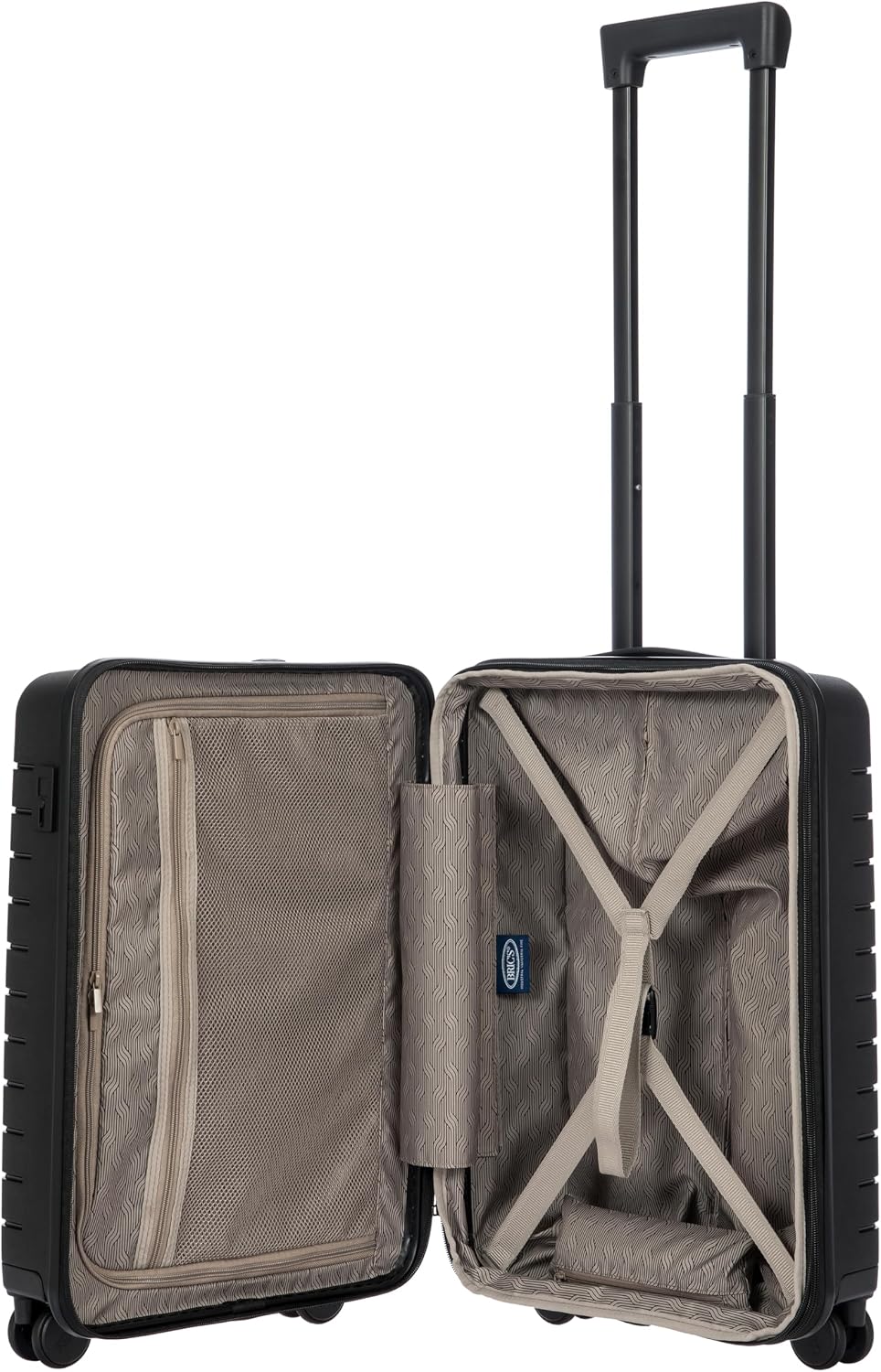 Bric's B|Y Ulisse Checked Luggage with Spinner Wheels – Expandable Lightweighted Hard Shell Suitcase, TSA Combination Lock - Removeable Wash Bag Included - 30 Inch, Mango