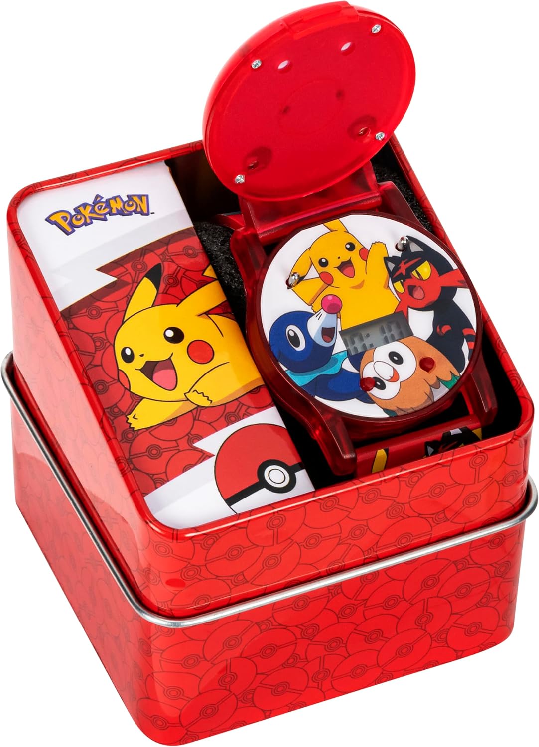 Accutime Kids Pokemon Digital LCD Quartz Watch for Boys, Girls, and Adults All Ages