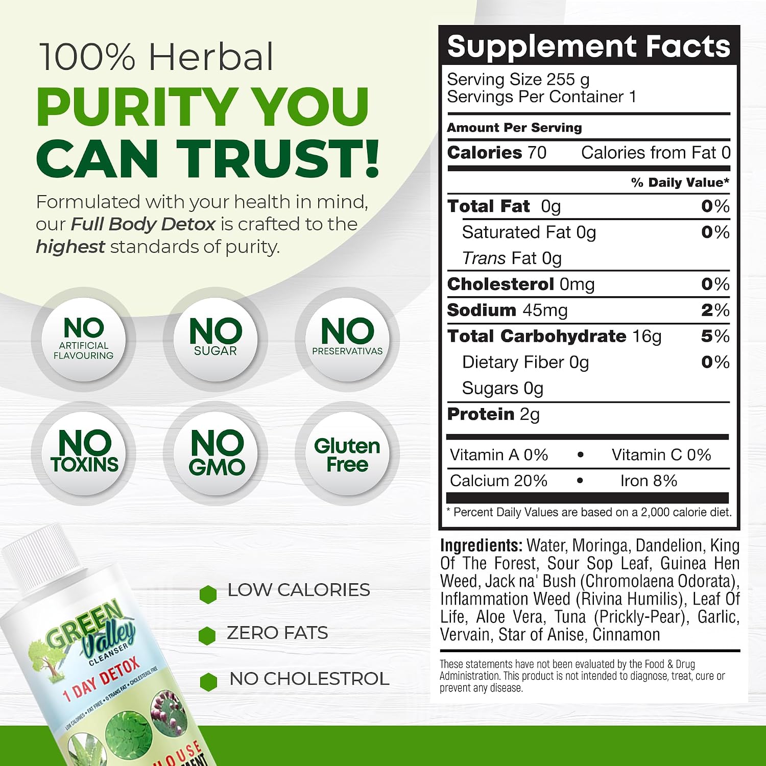 – Natural Herbal Colon Cleanse Detox Supplement | Supports Digestion, Bloating Relief & Regularity | 8 oz Liquid