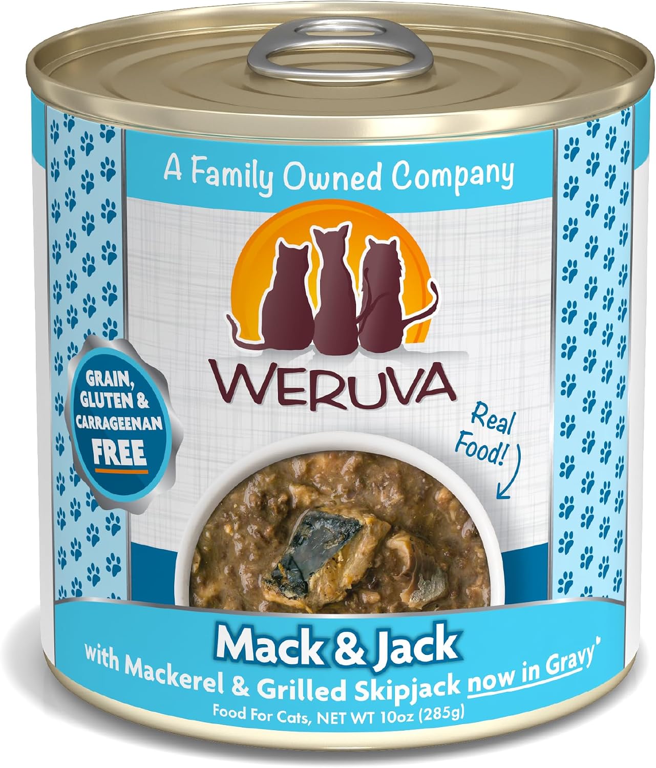 Weruva Classic Cat Food, Paw Lickin’ Chicken with Chicken Breast in Gravy, 3oz Can (Pack of 24)