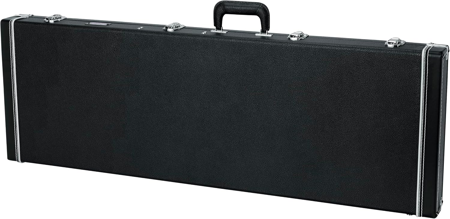 Gator Cases Deluxe Wood Case for SG Electric Guitars; Brown Exterior (GW-SG-BROWN)