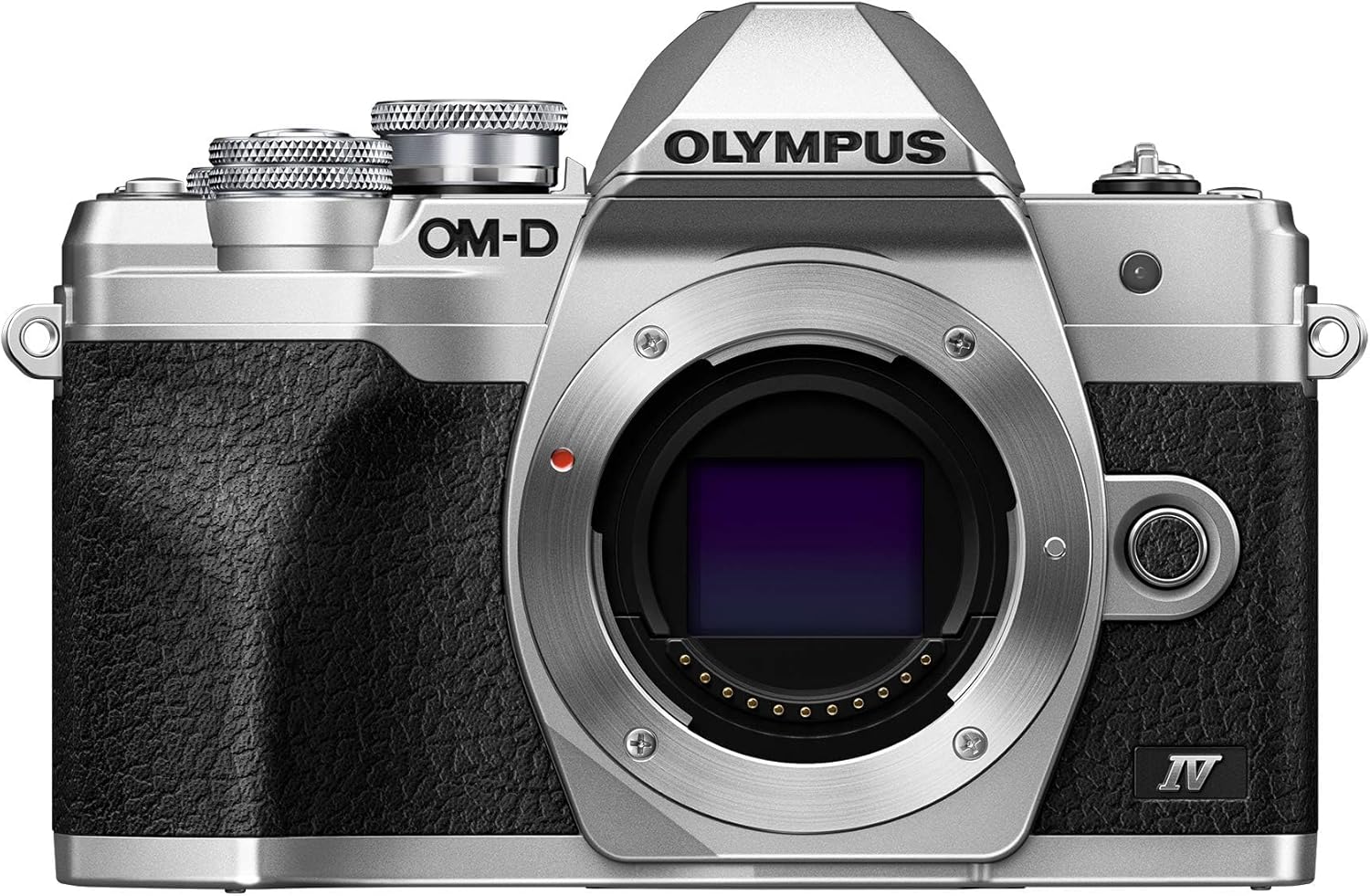 OM SYSTEM Olympus E-M10 Mark IV Silver Micro Four Thirds System Camera M.Zuiko Digital ED 14-42mm F3.5-5.6 EZ kit 20MP Sensor 5-Axis Image