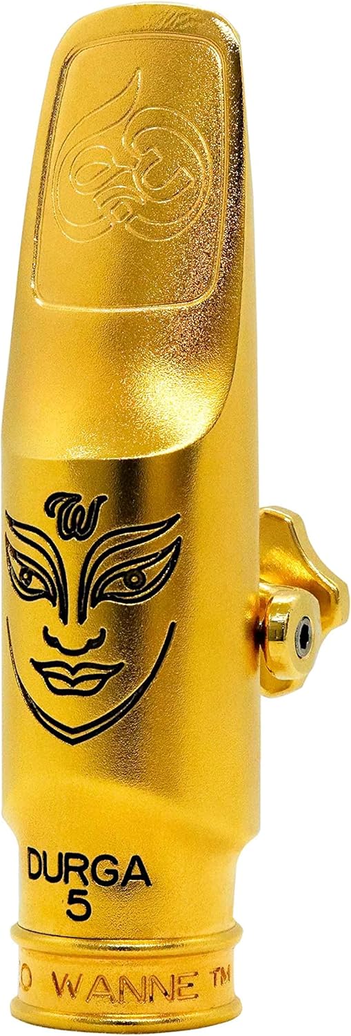Theo Wanne Durga 5 Alto Saxophone Mouthpiece - Long Step Baffle & Large Chamber - Sensual Tone - Great for Jazz, R&B