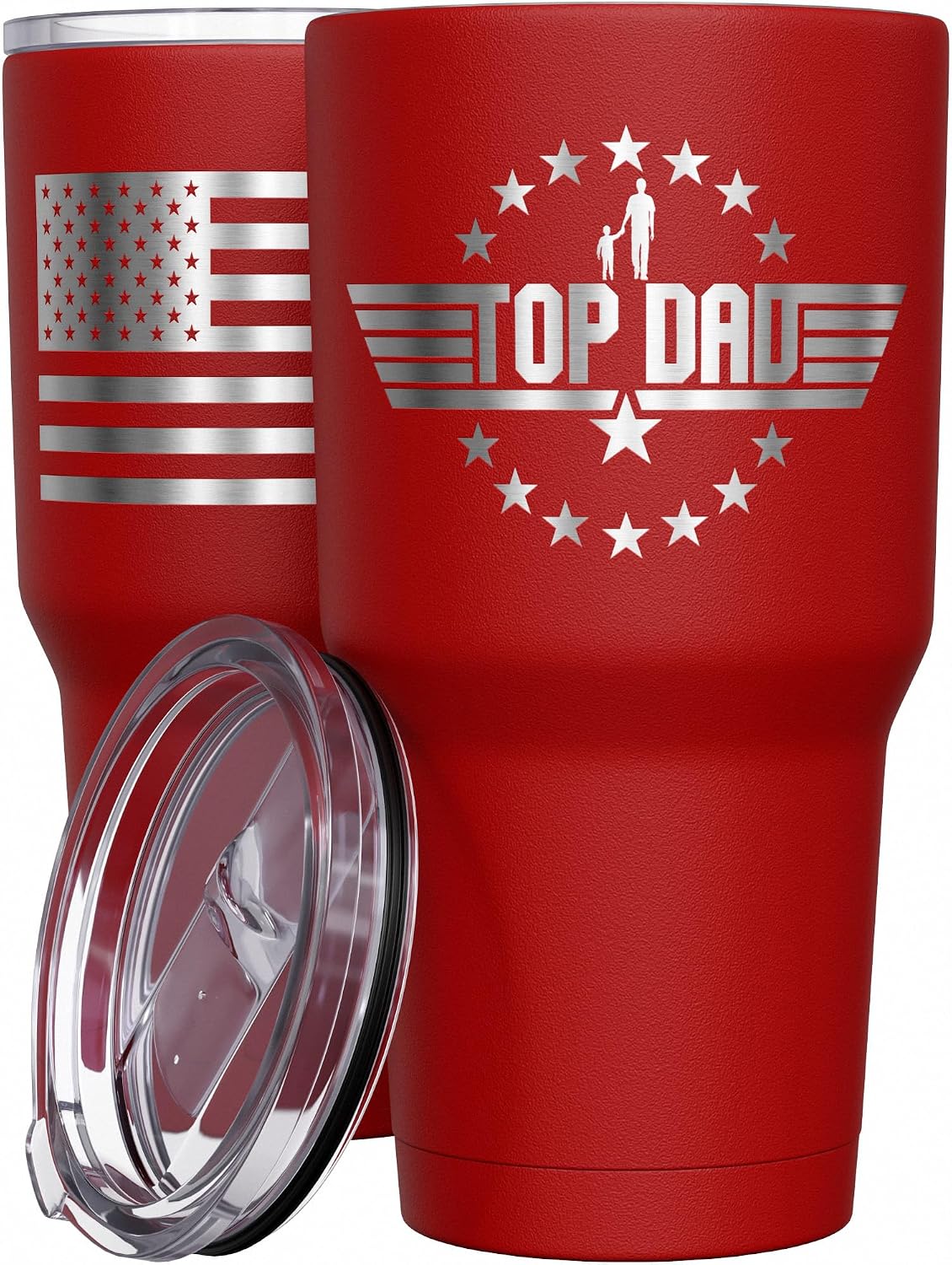 We The People Holsters - 1776 Betsy Ross Flag - Betsy Ross Mug - American Flag Coffee Travel Mug - American Flag Tumbler - Double Insulated Tumbler - 30 oz