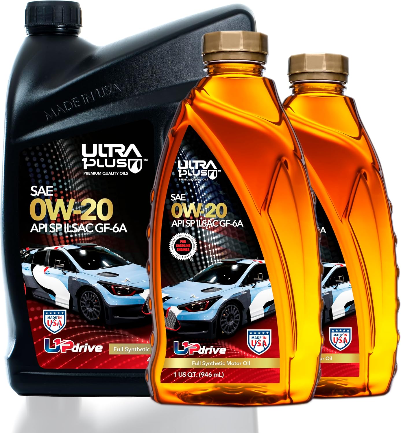SAE 5W-30 Full Synthetic Motor Oil API SP ILSAC GF-6A 1 Gallon