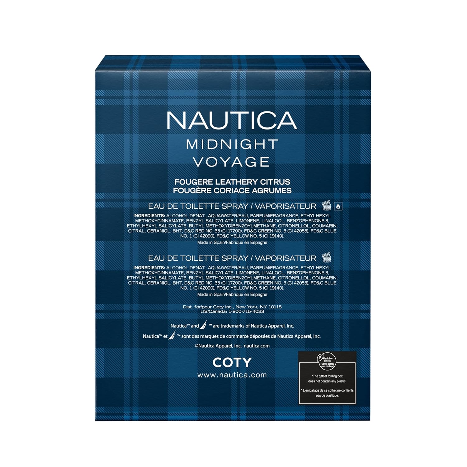 Nautica Voyage Eau de Toilette, Men's Fragrance, 3.3 fl oz